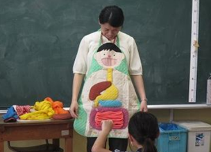 下里小１年生「おなか元気教室」