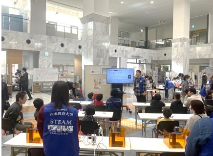 STEAMフェス「レーザー彫刻機」