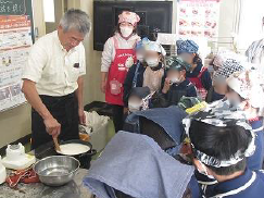 豆腐＆おにぎりパーティ（下里小３年生）