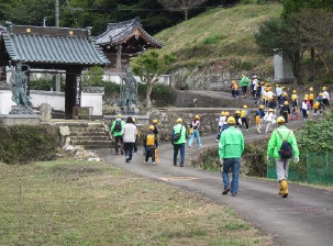 城山学習（北条小３年生）