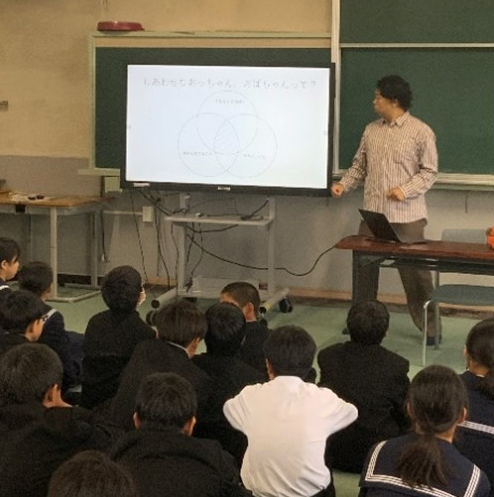 トキメキ仕事体験（加西中1年）