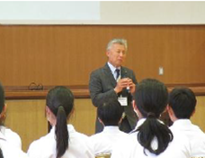 マナー講座(泉中2年生)