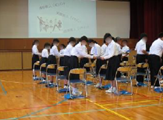 マナー講座（泉中２年生）