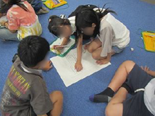 やさしい日本語教室（北条小４年生）