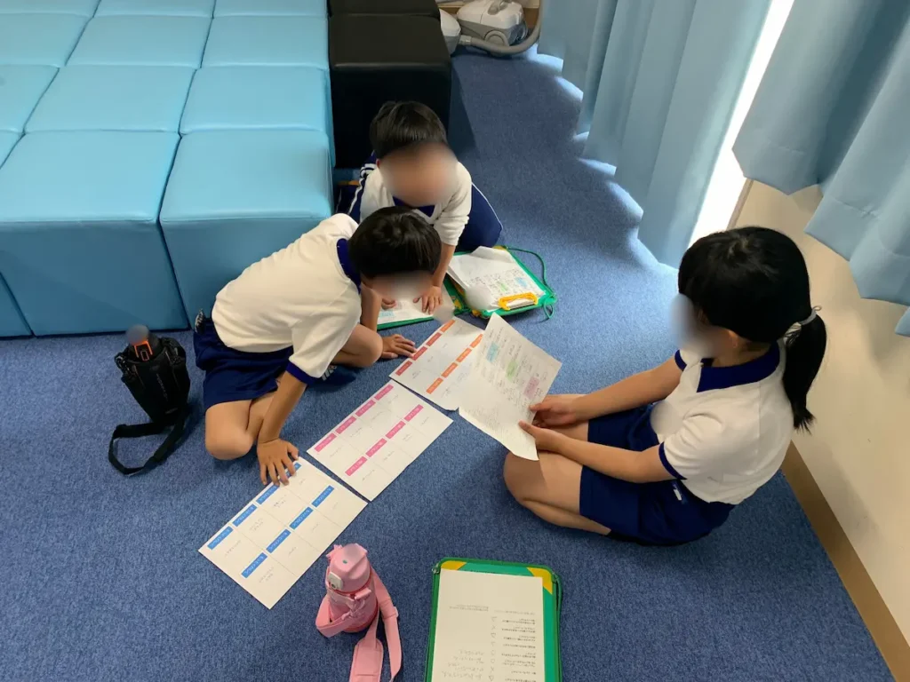 傾聴ロールプレイング(九会小3年生)