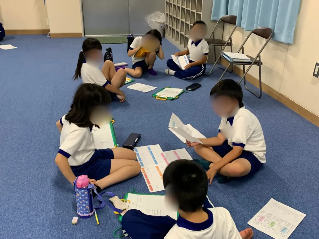傾聴ロールプレイング(九会小3年生)