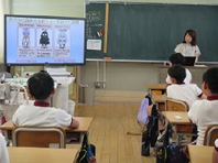 喫煙防止教室(富合小5年生)