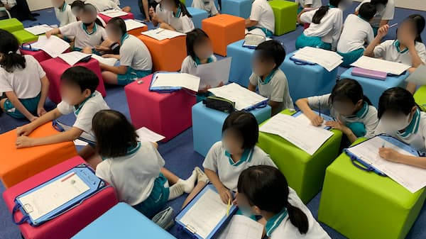 曼荼羅アーティストになろう(賀茂小5・6年生)