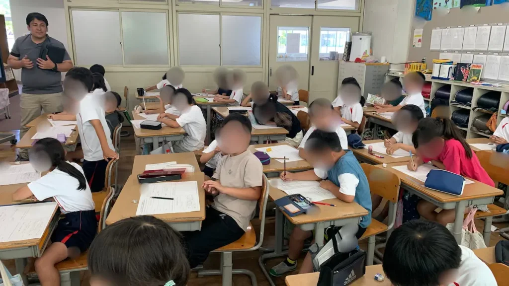 付き合い・突きあい・お付き合い（北条小３年生）