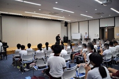 西本智実 Music Edutainment in加西 part３「パート指導」の様子