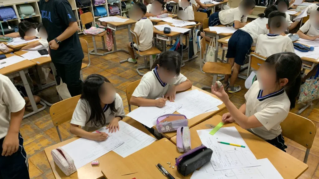 新聞記者になろう（泉小4年生）